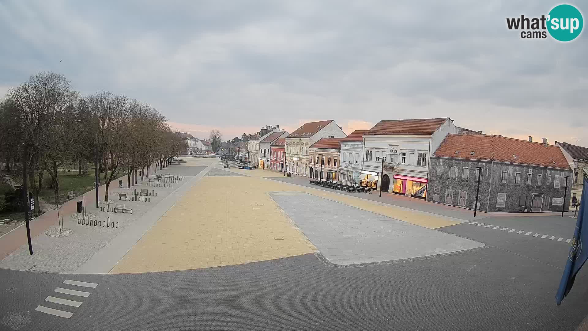 Webcam live Koprivnica – Zrinski trg