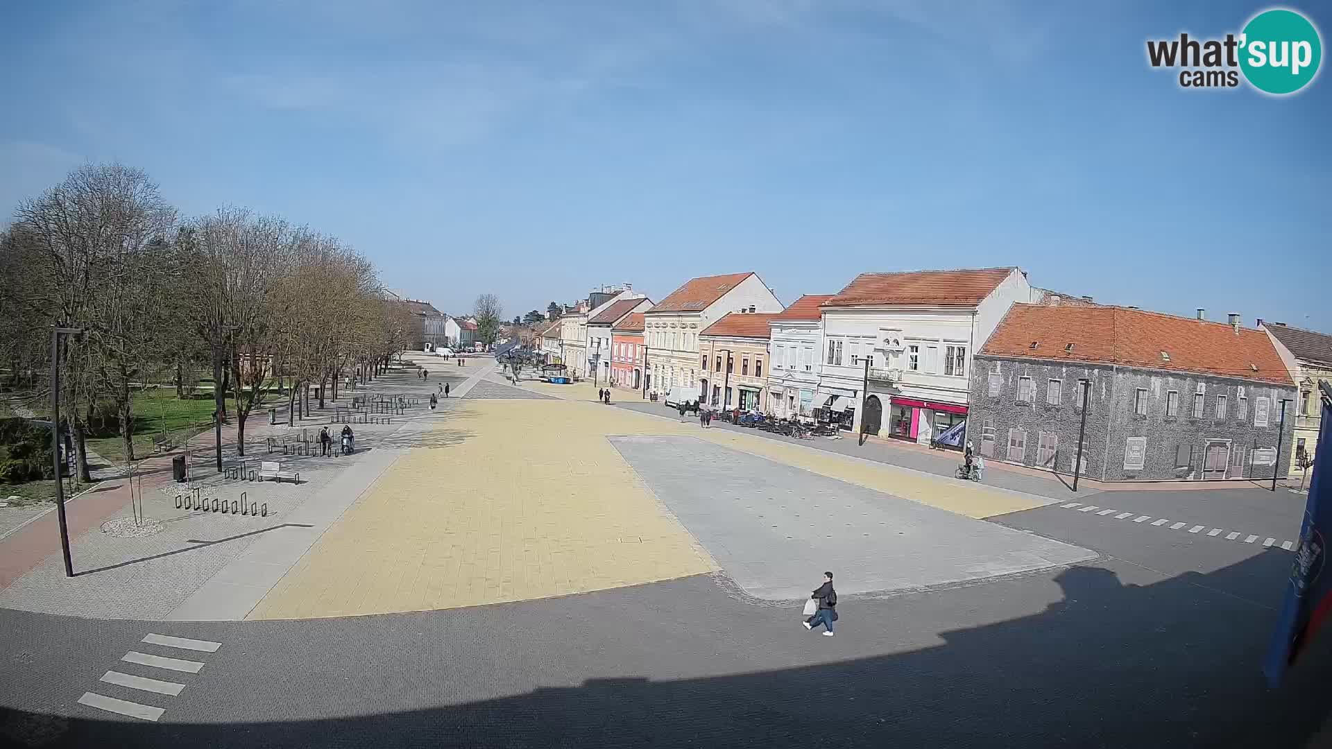 Webcam live Koprivnica – Zrinski trg