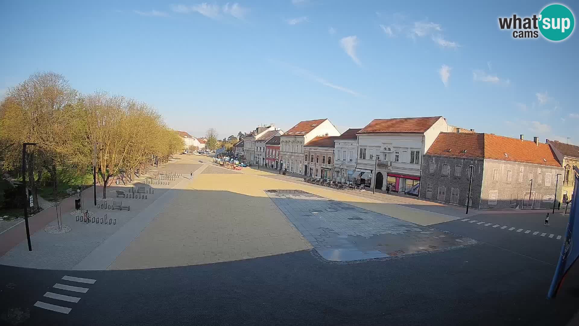 Webcam live Koprivnica – Zrinski trg