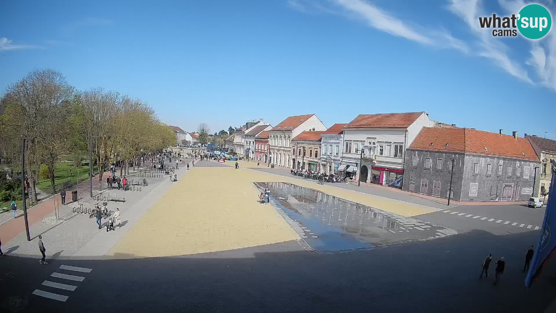 Webcam live Koprivnica – Zrinski trg