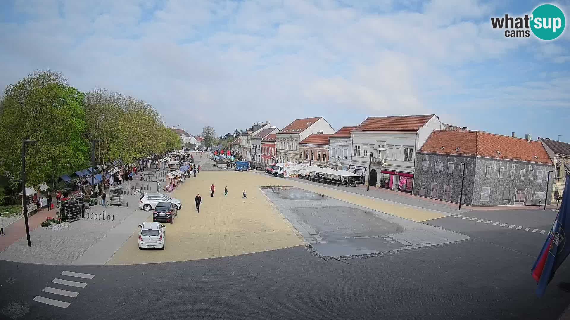Webcam Koprivnica – Zrinski trg
