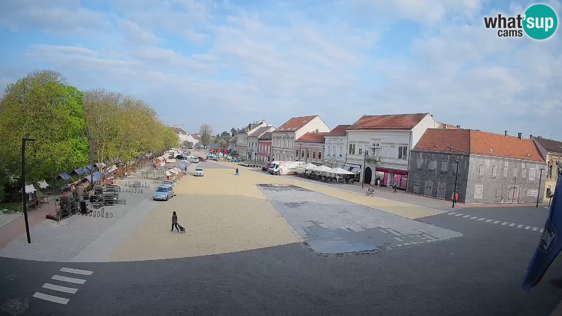 Webcam live Koprivnica – Zrinski trg