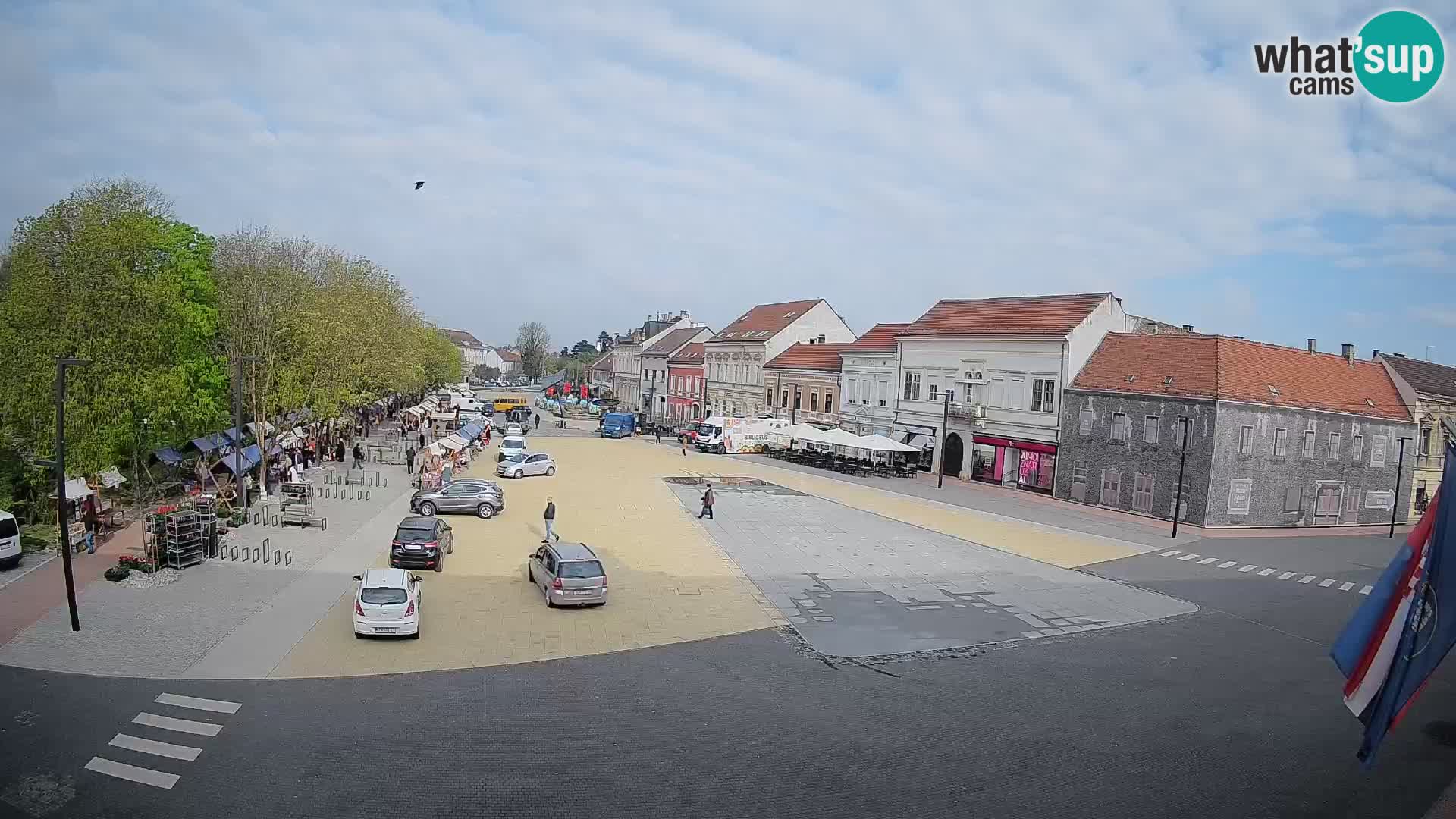 Webcam live Koprivnica – Zrinski trg