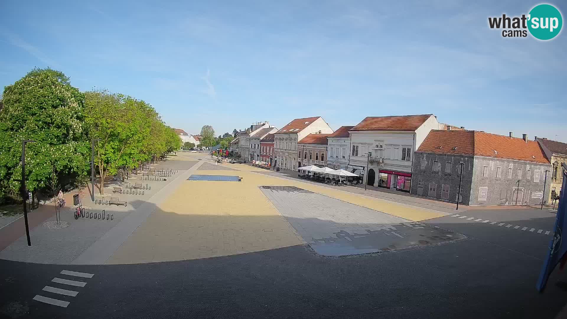 Webcam live Koprivnica – Zrinski trg