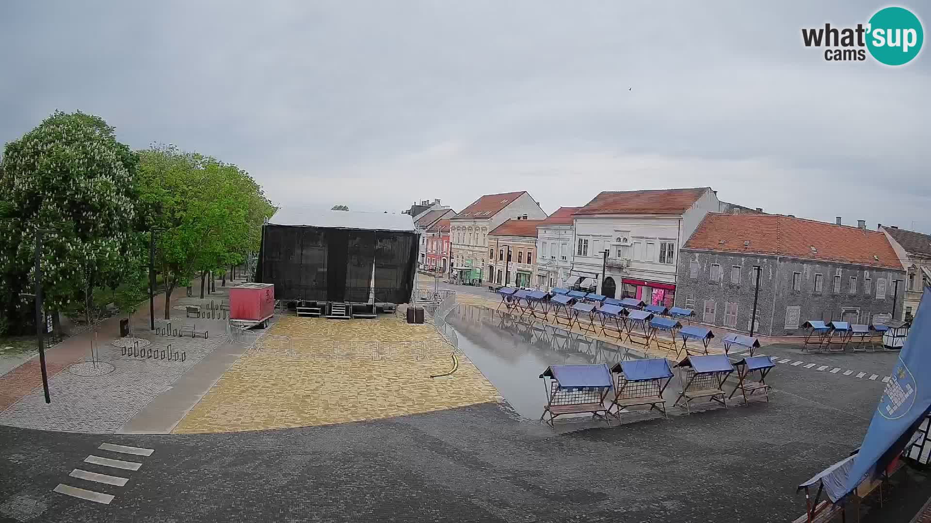 Webcam live Koprivnica – Zrinski trg
