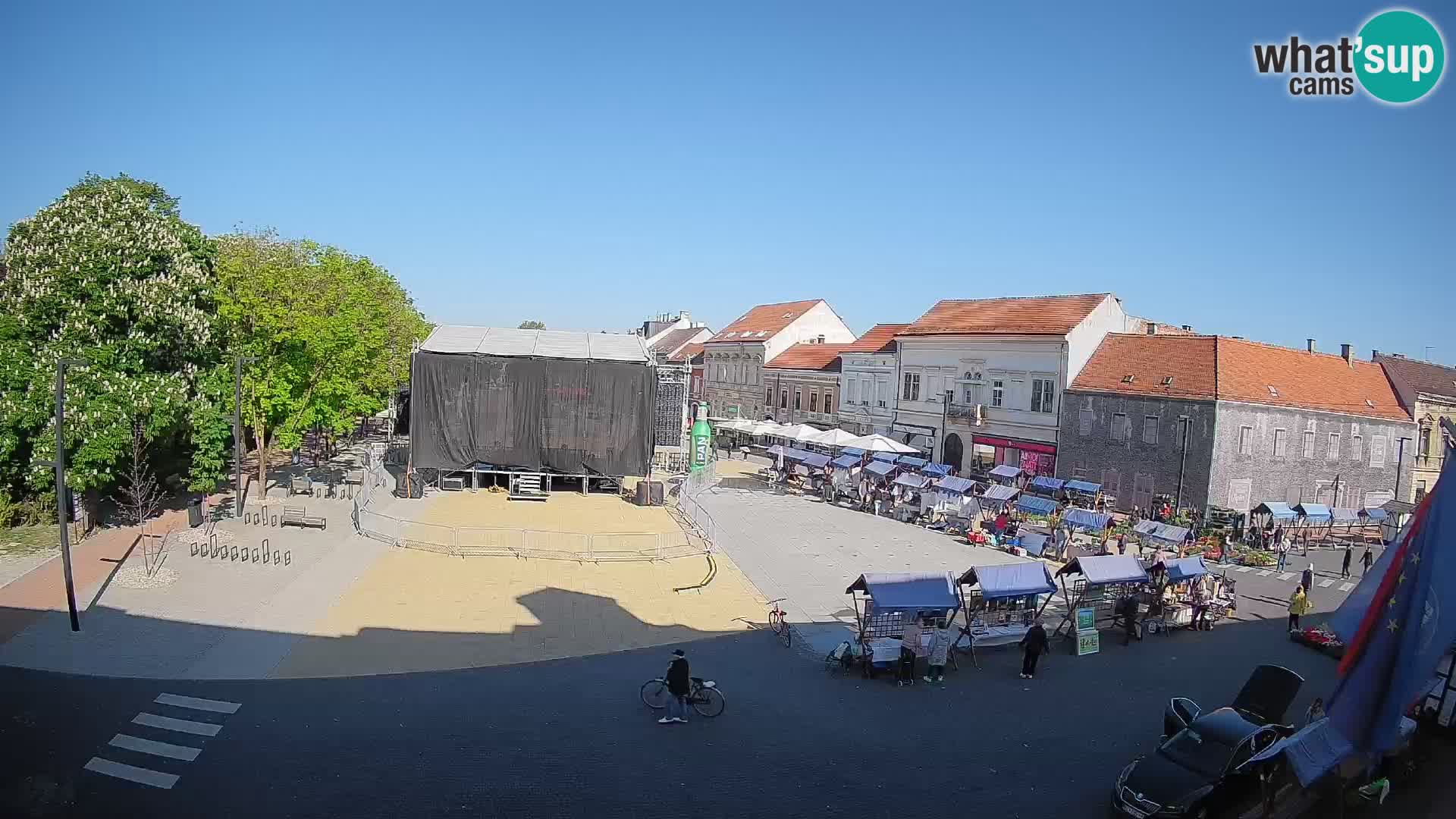 Spletna kamera Koprivnica – Zrinski trg
