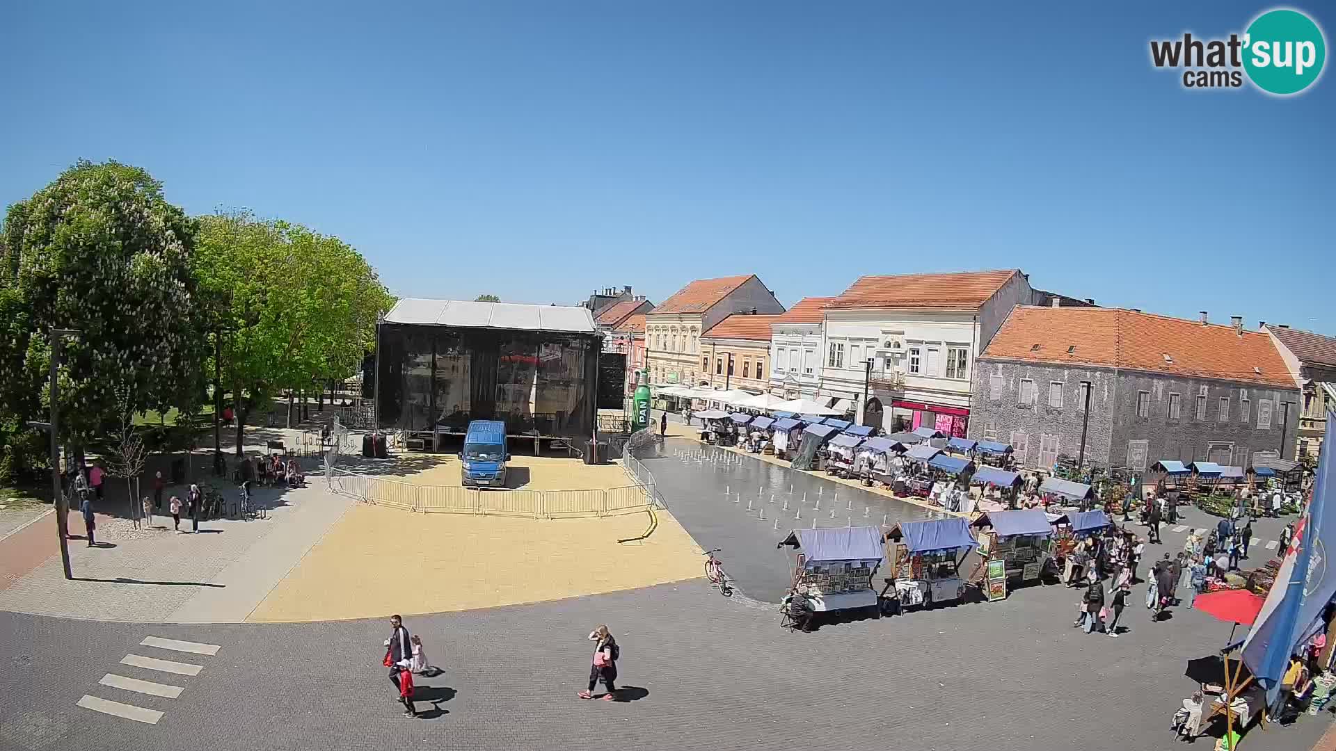 Webcam Koprivnica – Zrinski trg