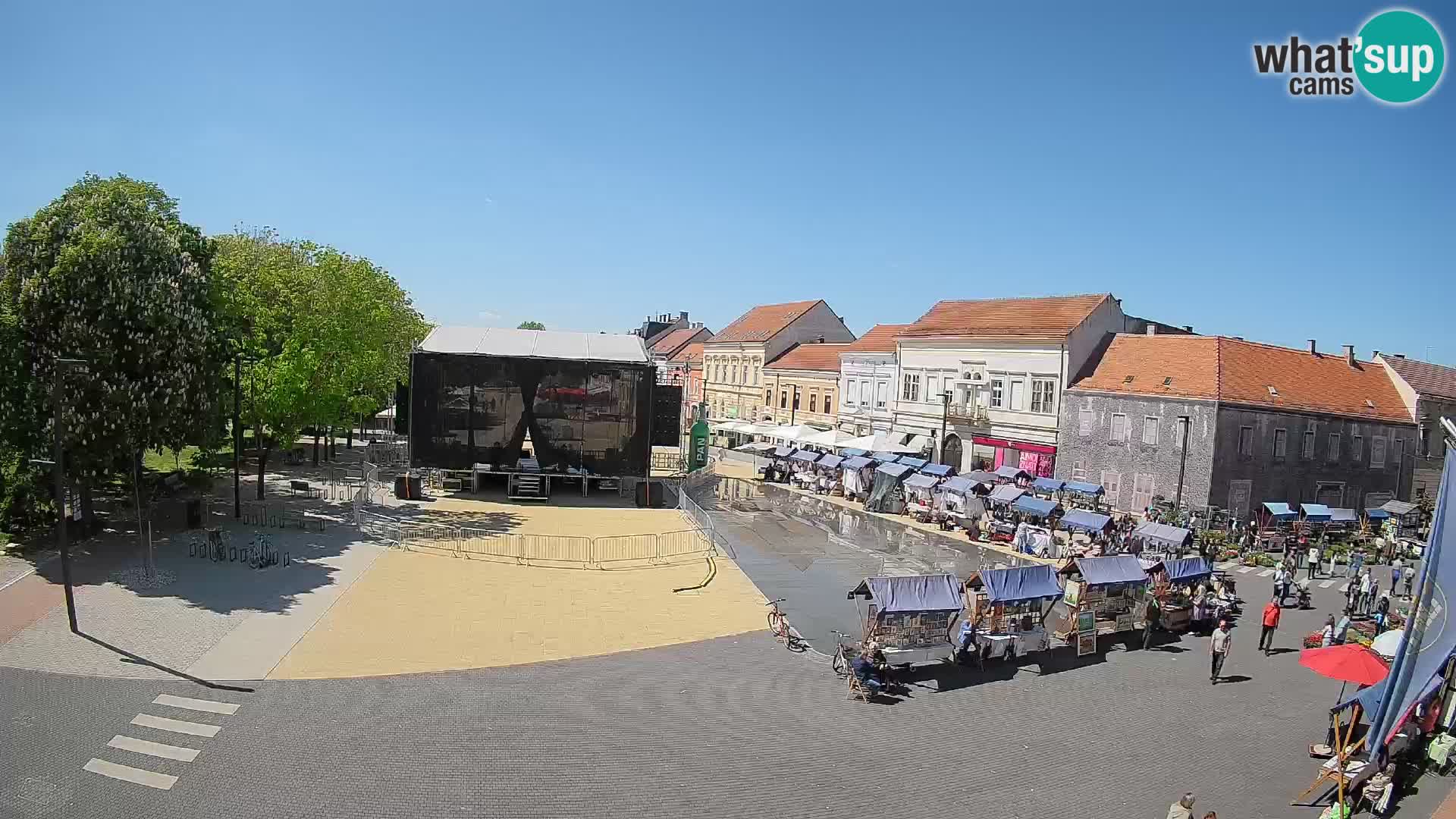 Webcam Koprivnica – Zrinski trg