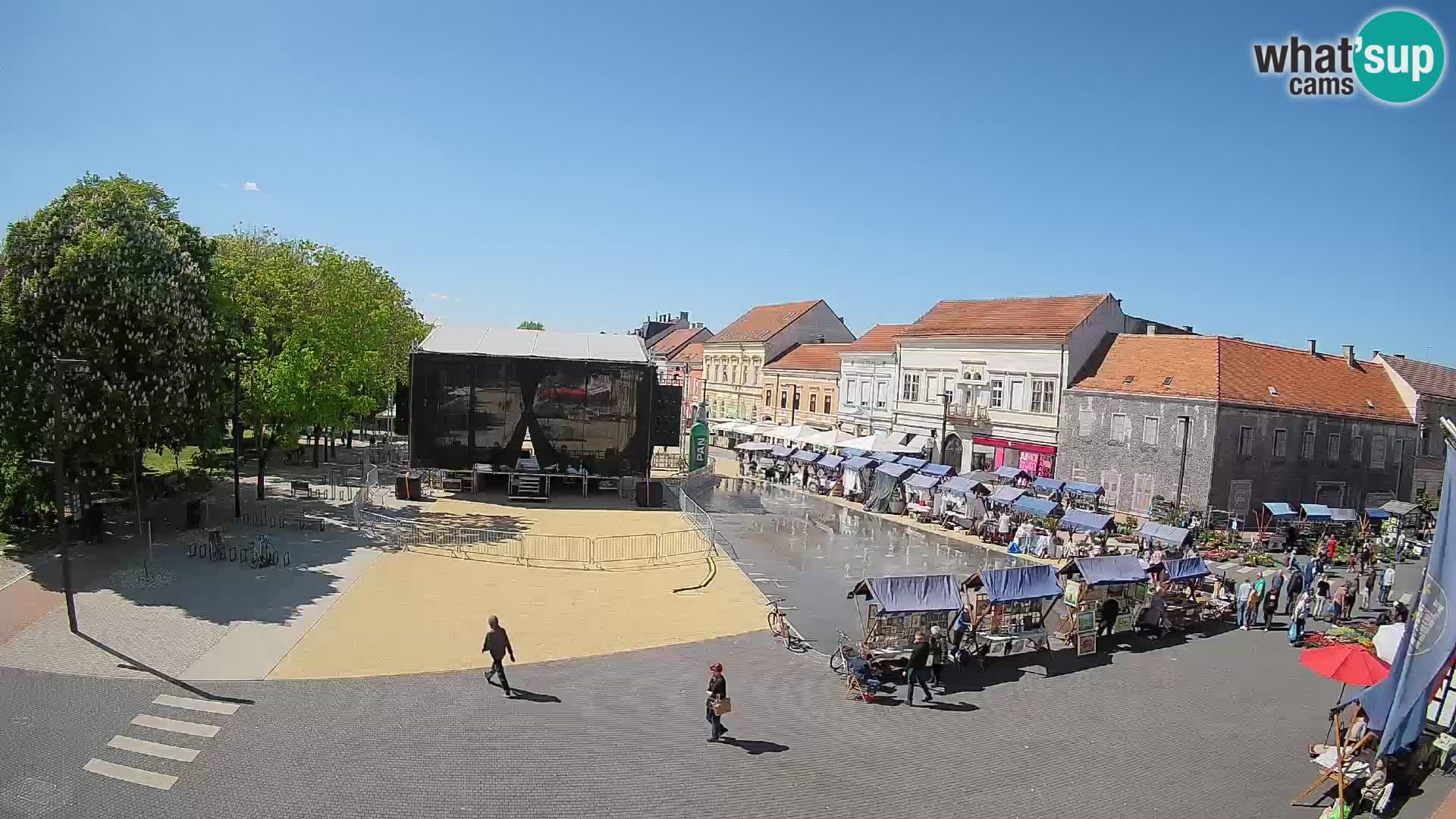 Webcam Koprivnica – Zrinski trg