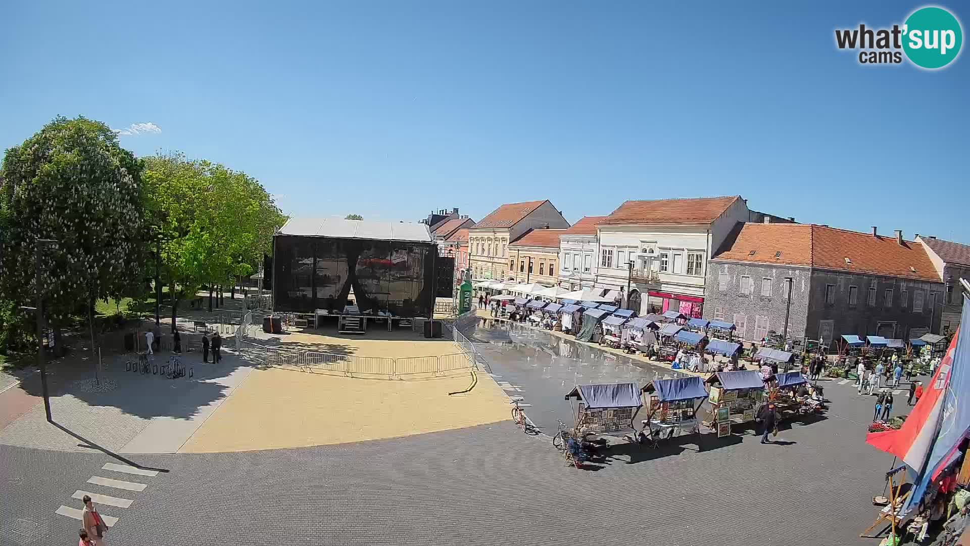 Webcam Koprivnica – Zrinski trg