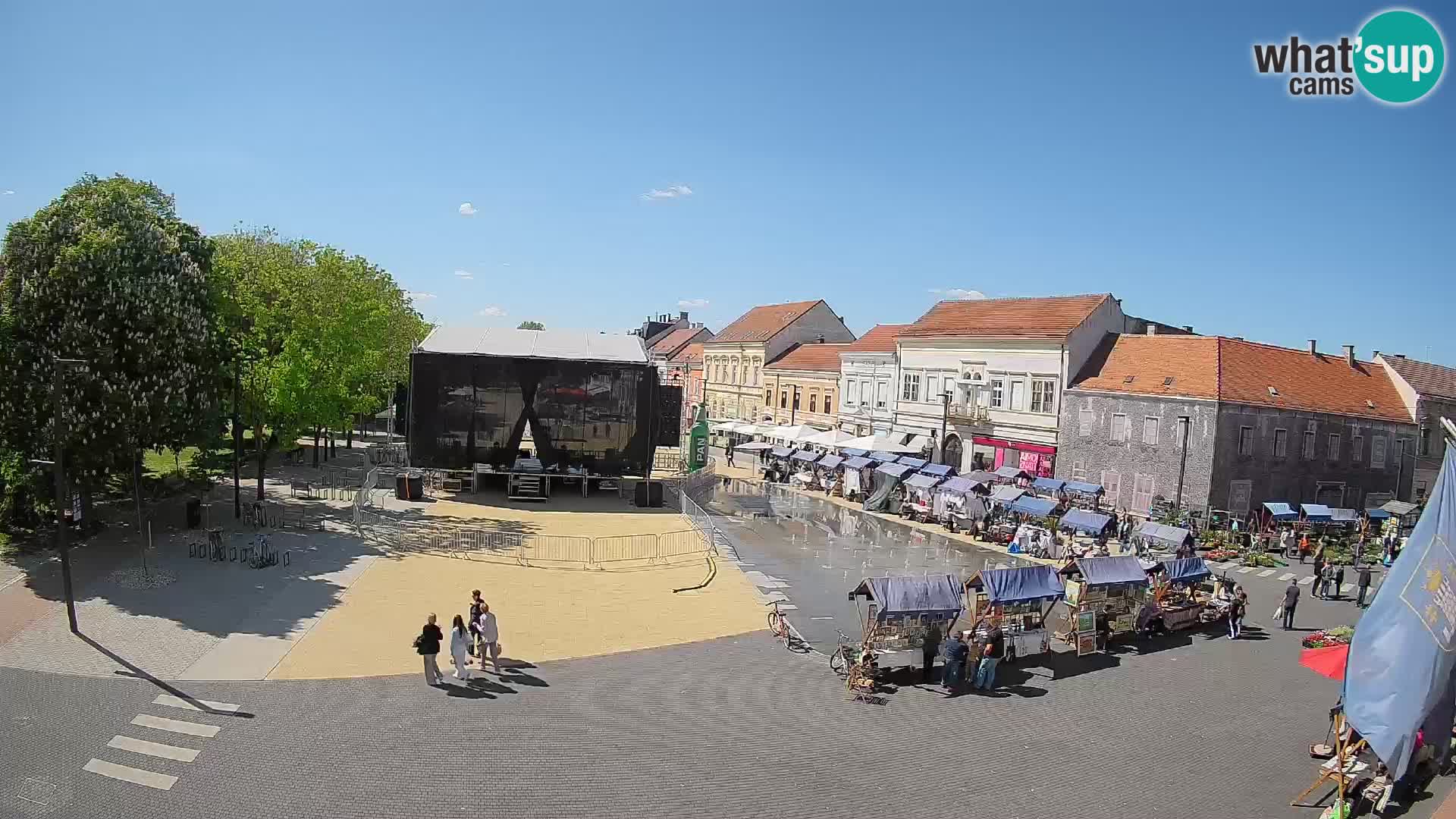 Webcam Koprivnica – Zrinski trg