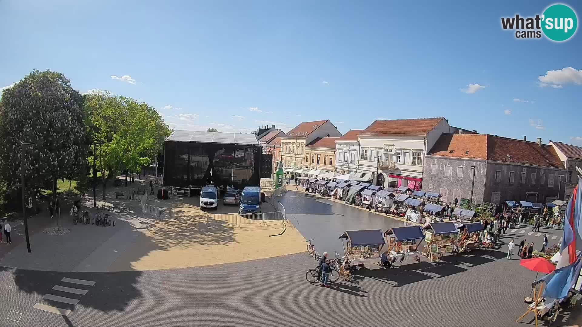 Web kamera Koprivnica – Zrinski trg