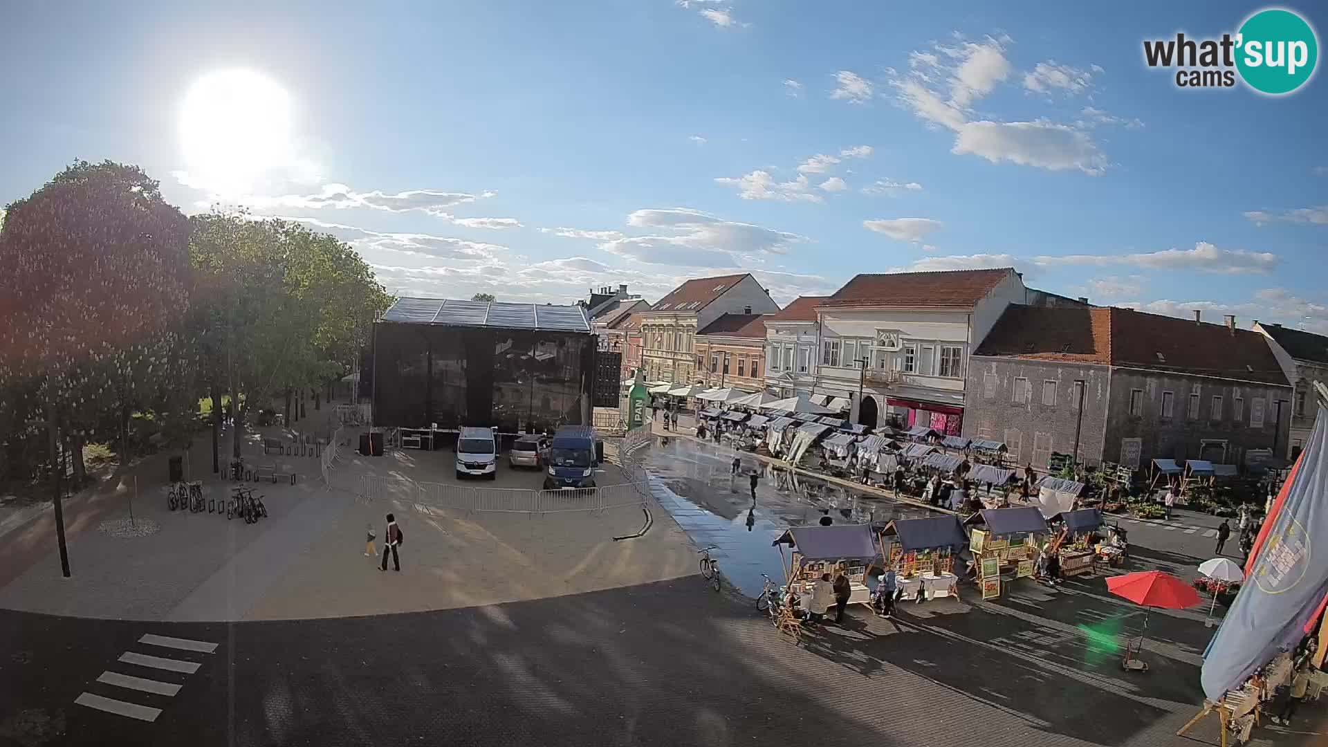 Webcam Koprivnica – Zrinski trg