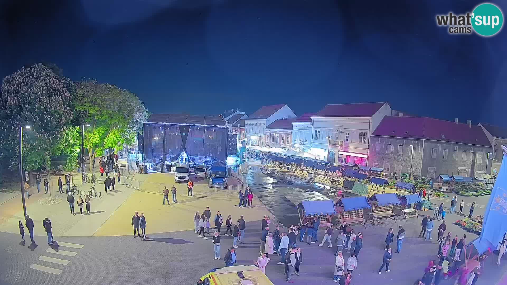 Spletna kamera Koprivnica – Zrinski trg