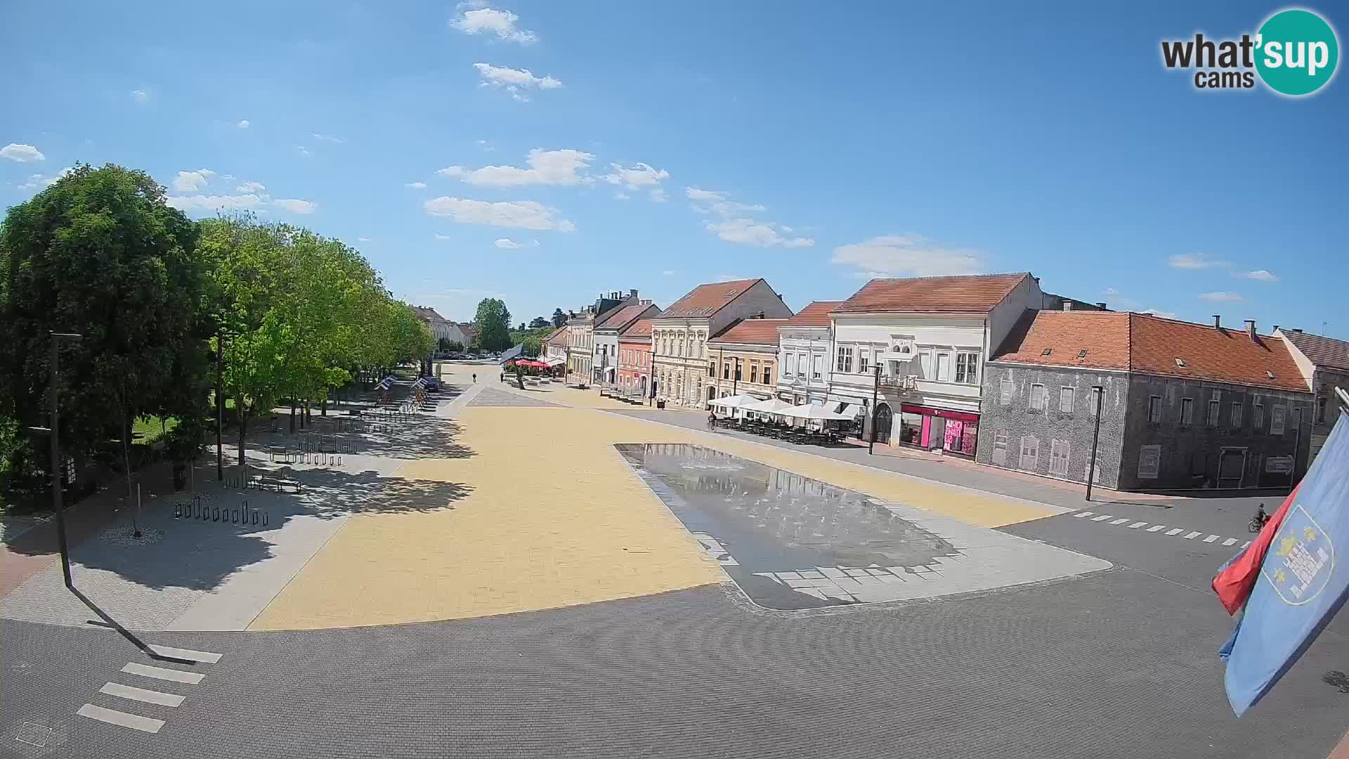 Webcam live Koprivnica – Zrinski trg