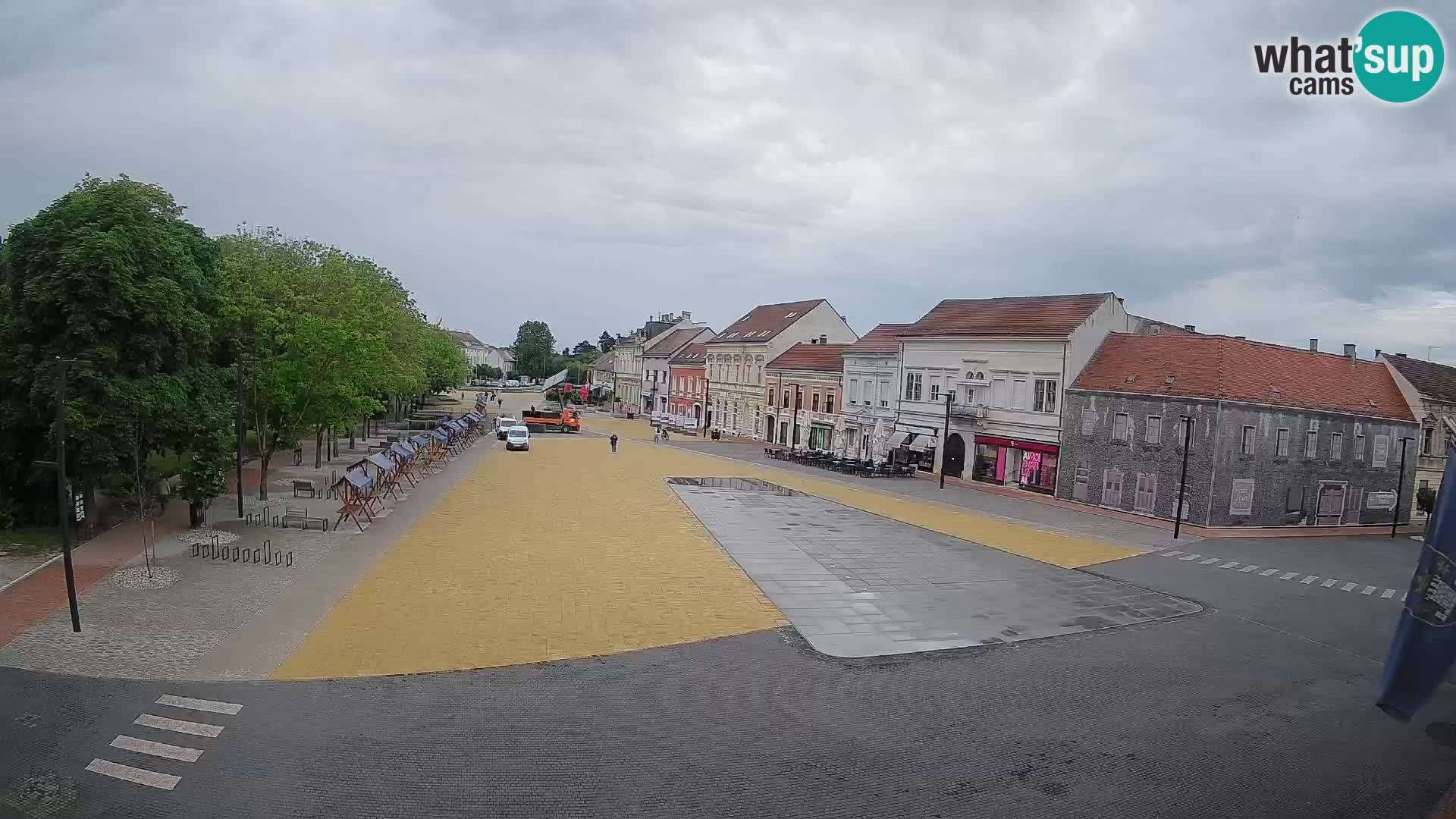 Webcam live Koprivnica – Zrinski trg