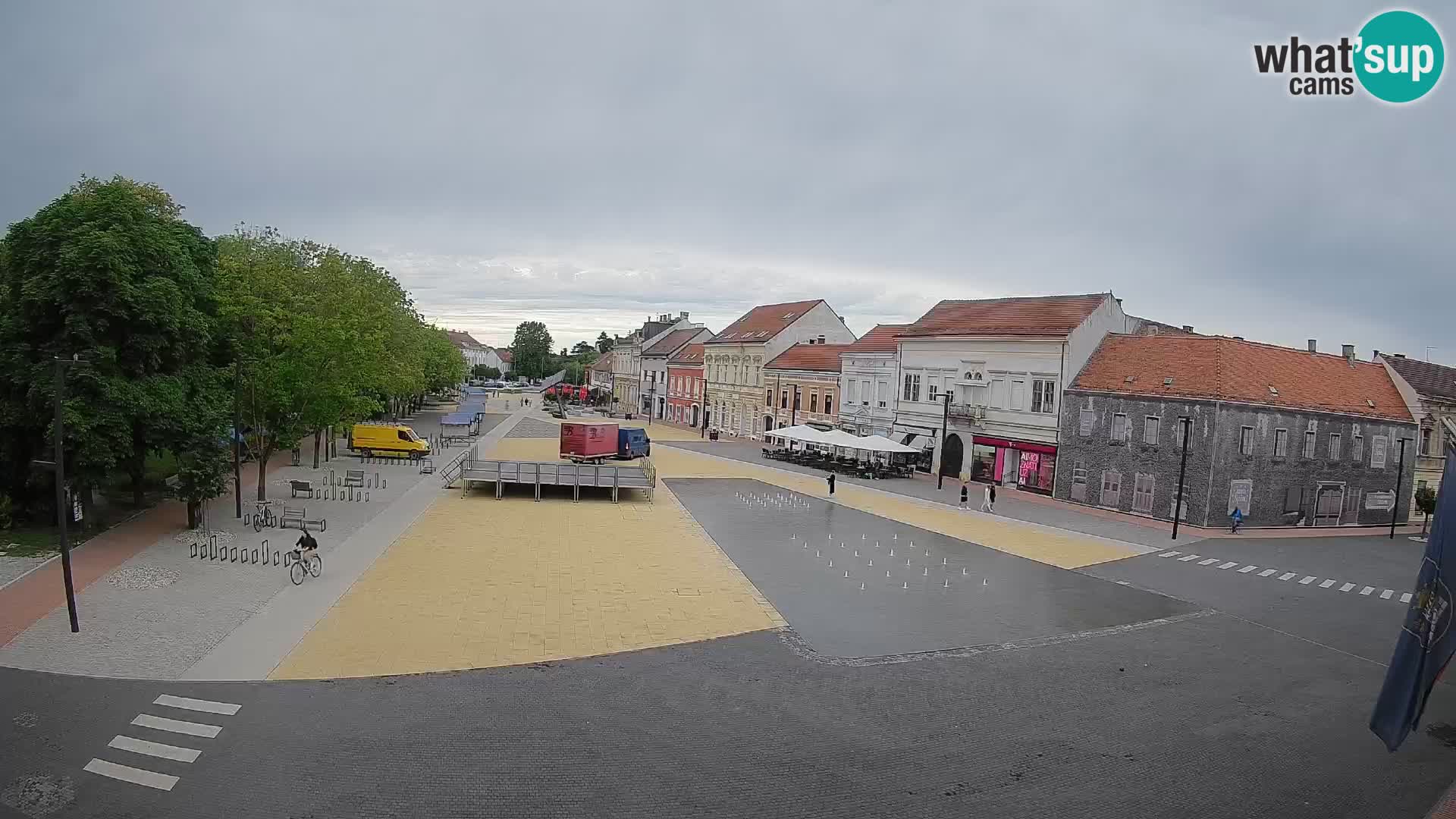 Webcam live Koprivnica – Zrinski trg