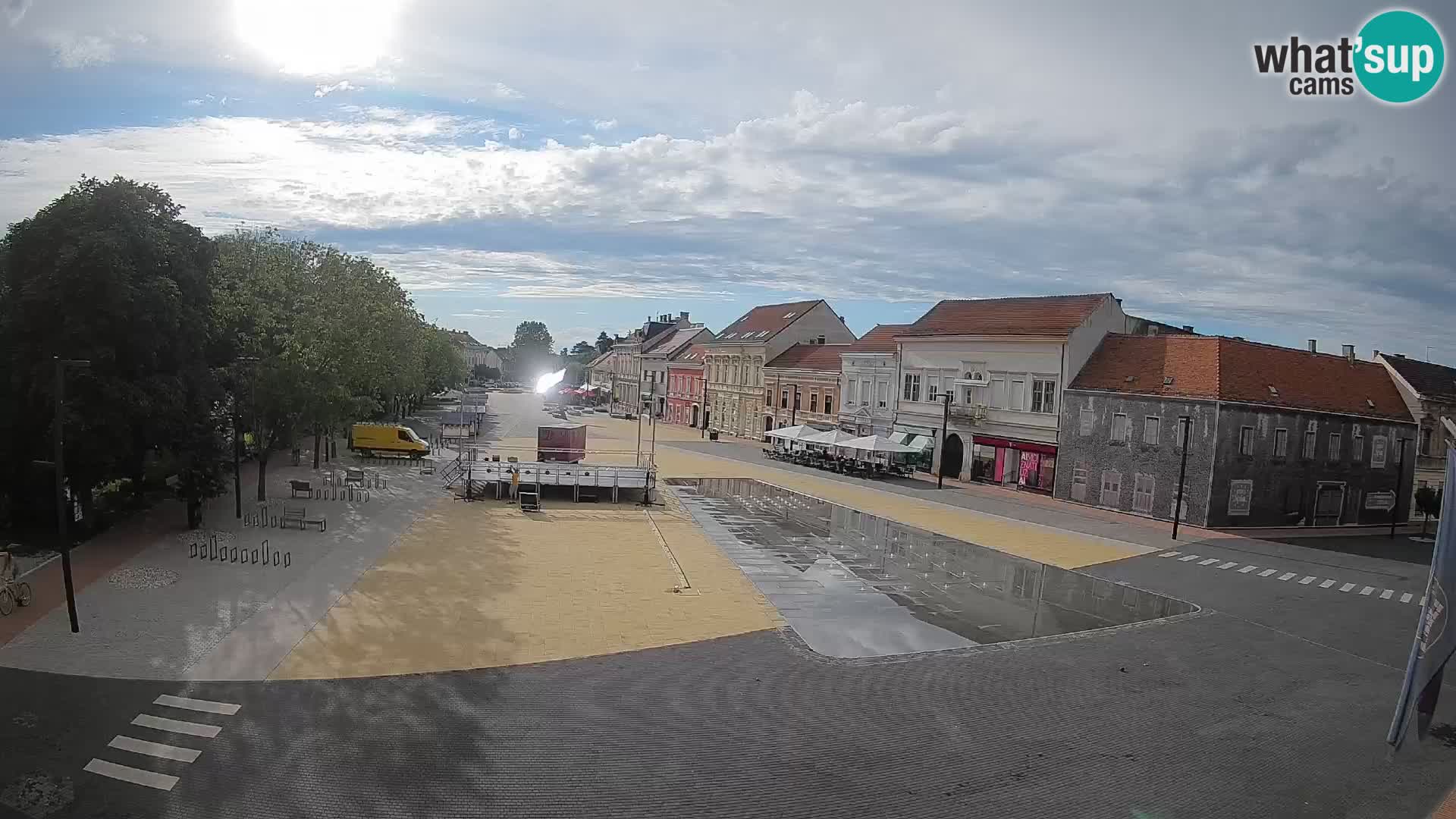Webcam live Koprivnica – Zrinski trg