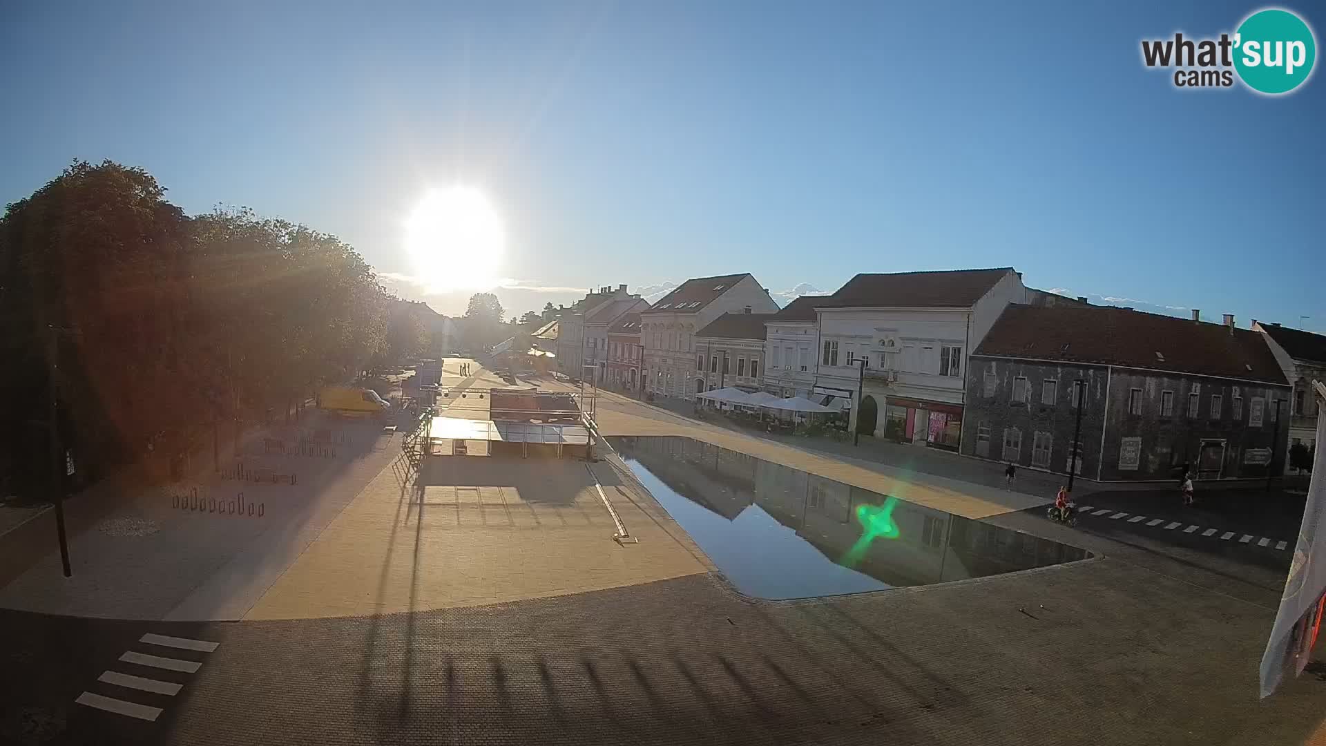 Webcam live Koprivnica – Zrinski trg