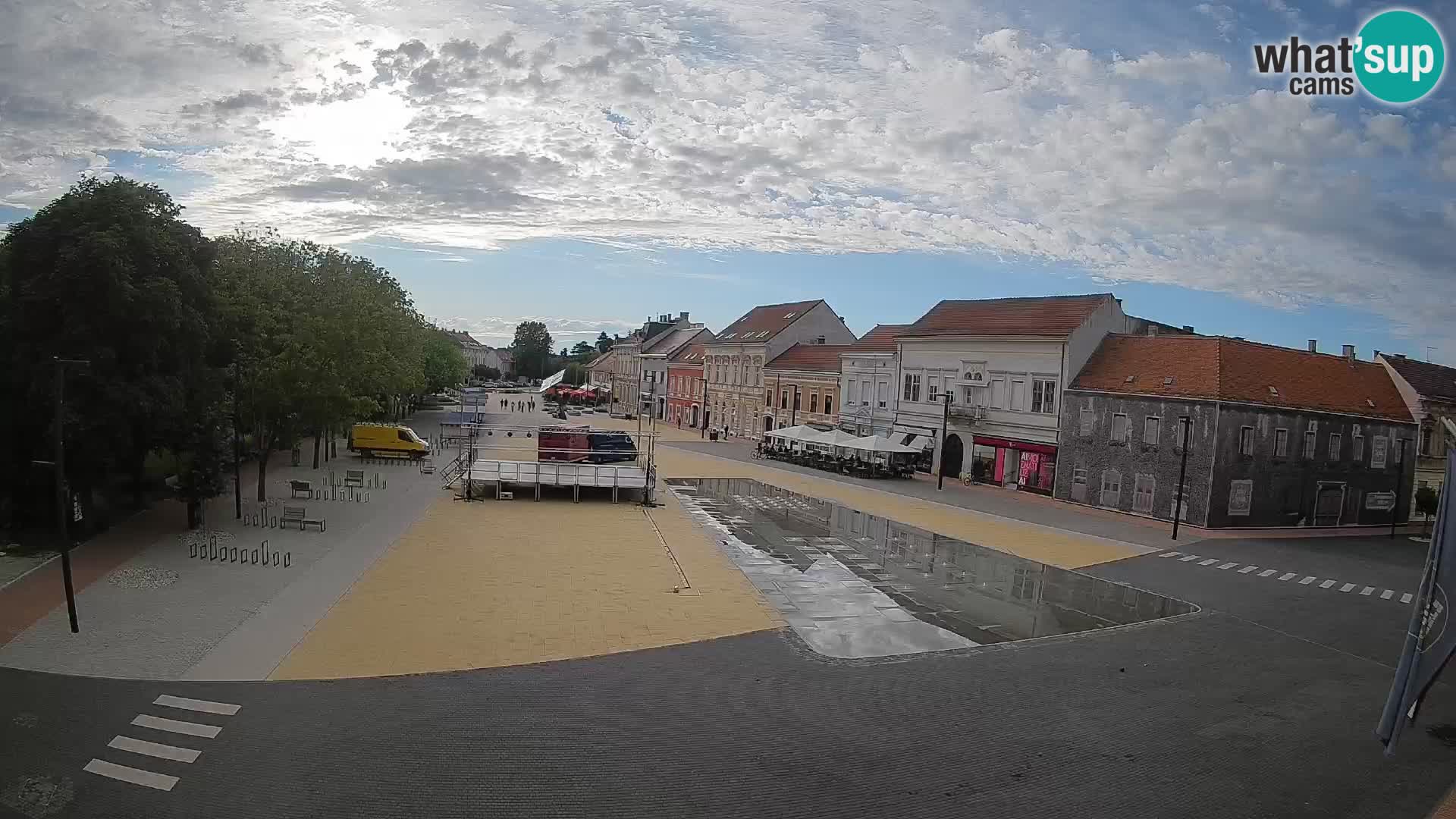 Webcam live Koprivnica – Zrinski trg
