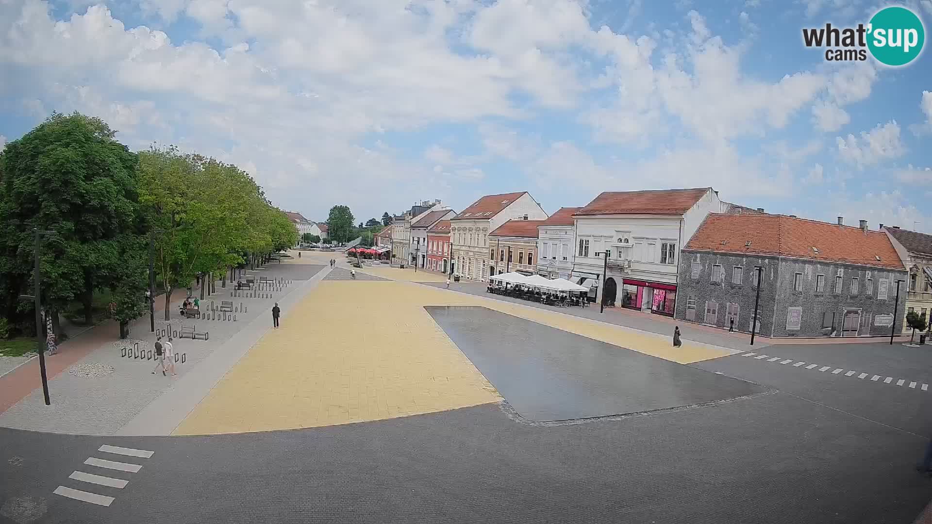 Webcam live Koprivnica – Zrinski trg