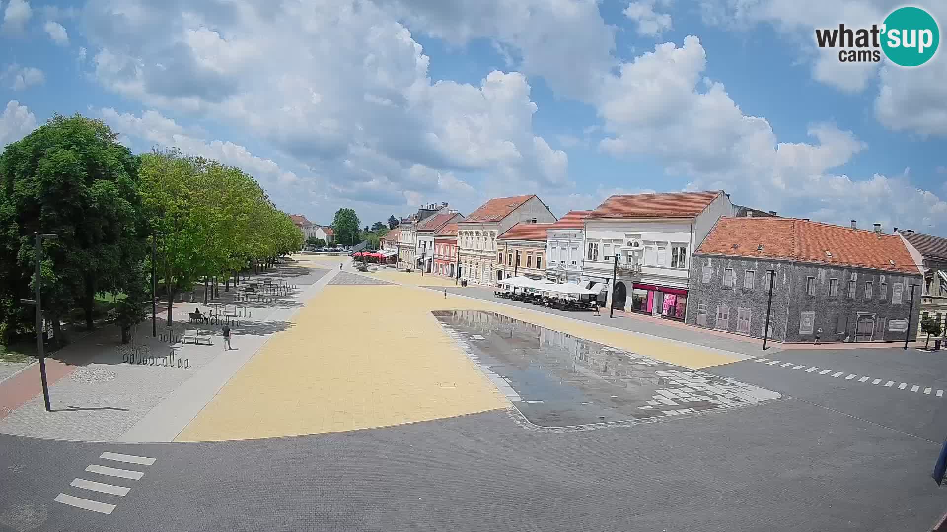Webcam live Koprivnica – Zrinski trg