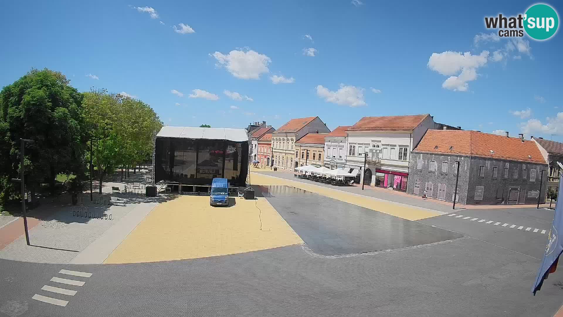 Webcam live Koprivnica – Zrinski trg