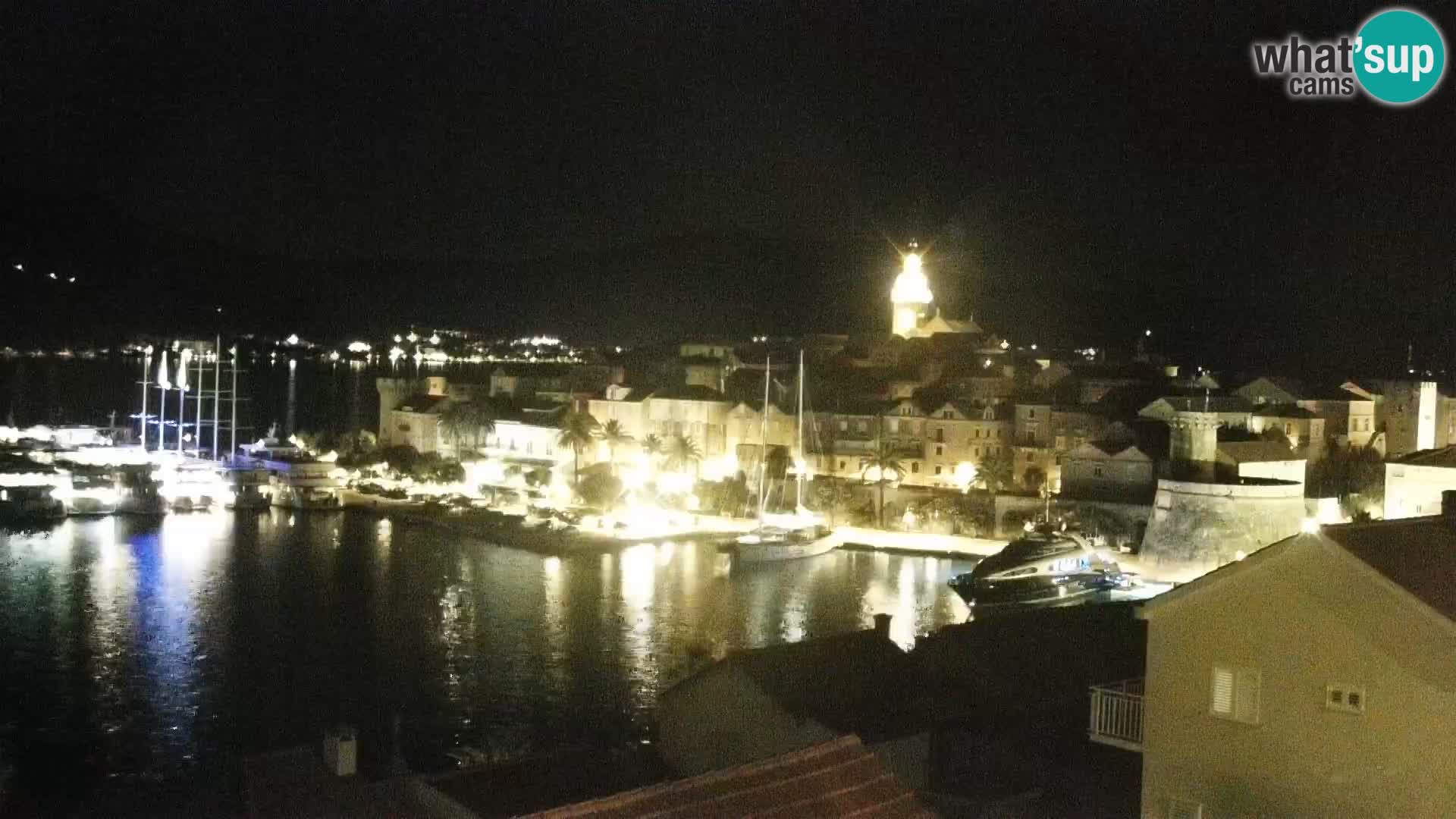 Panorama de la ville de Korcula