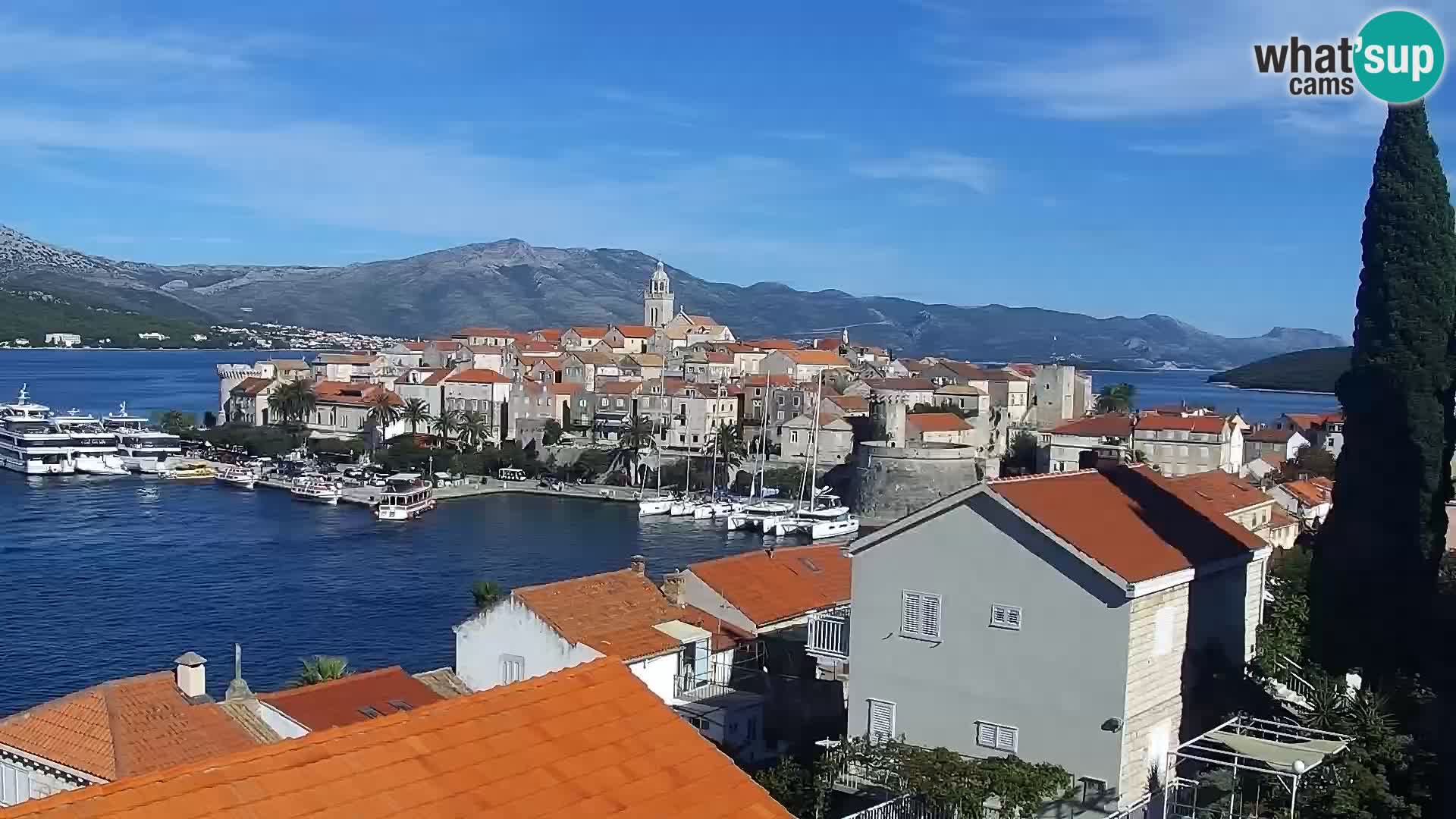 Panorama grada Korčula