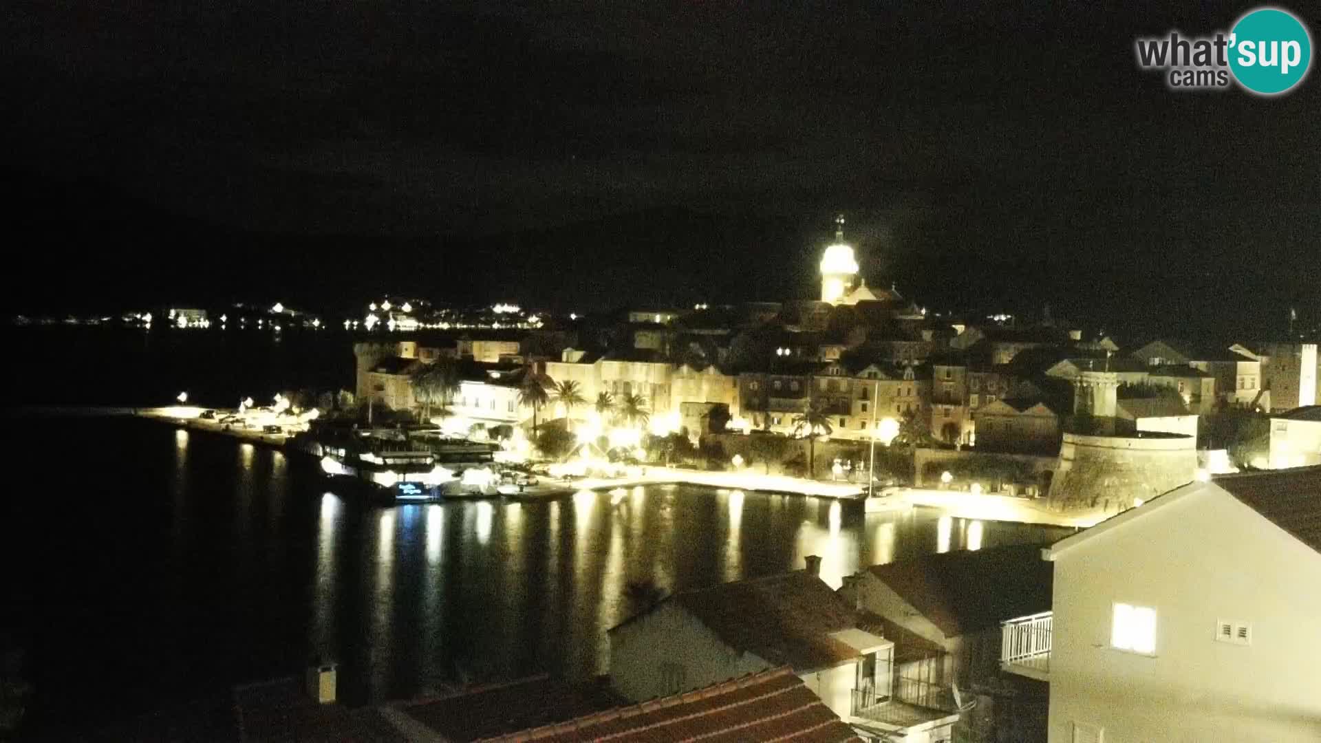 Panorama de la ciudad de Korcula