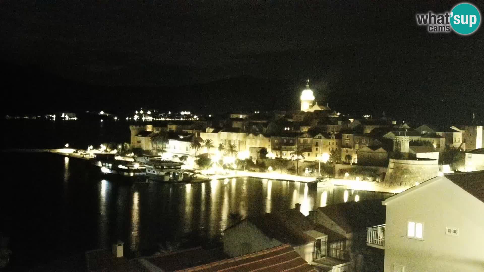 Panorama de la ciudad de Korcula