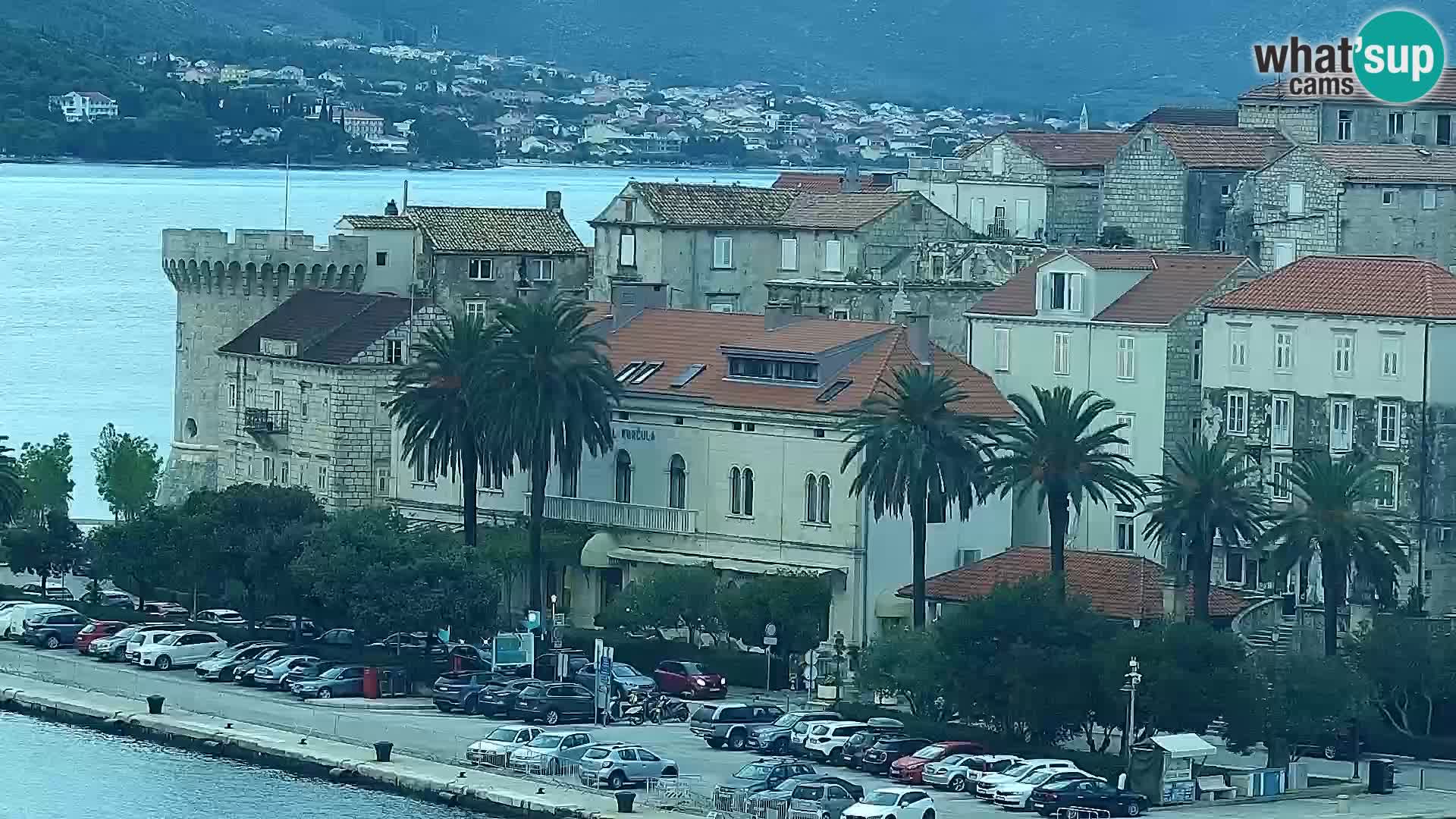 Panorama de la ciudad de Korcula