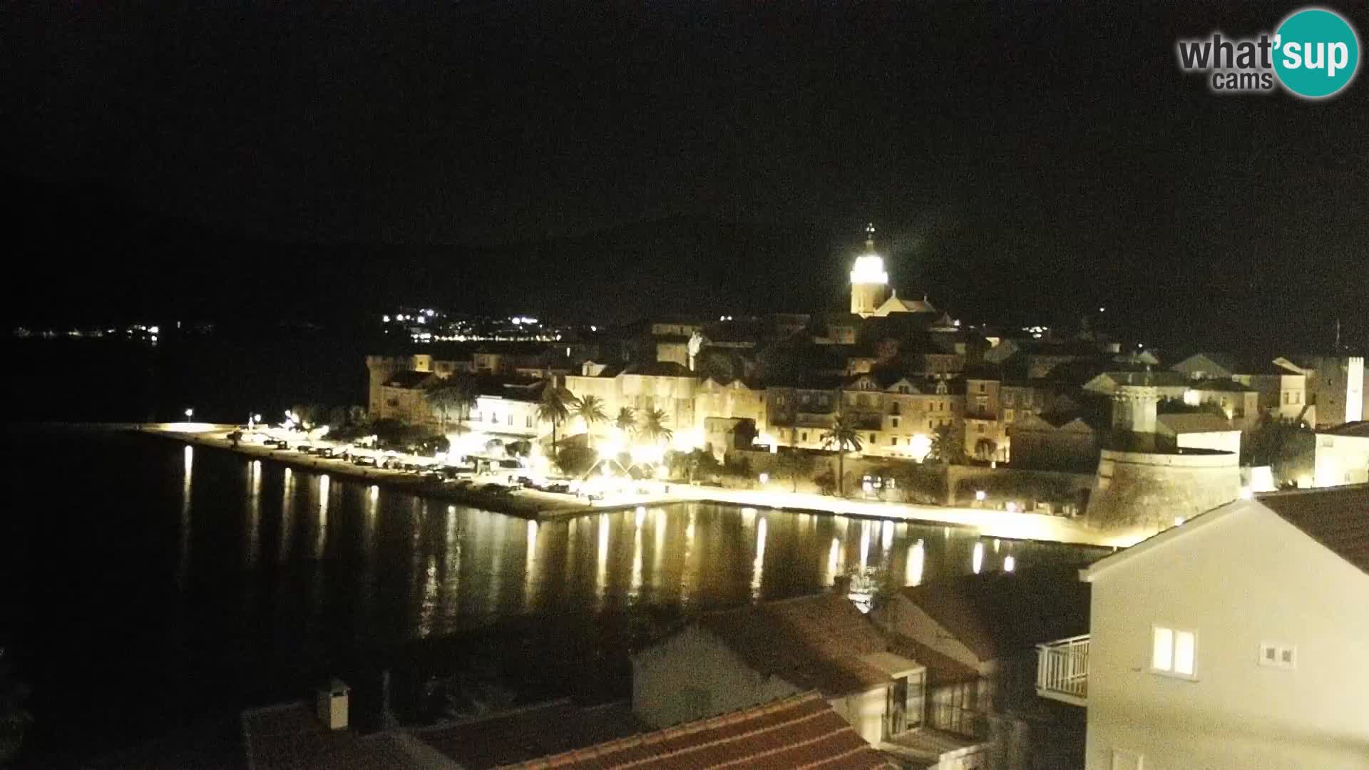 Panorama de la ville de Korcula