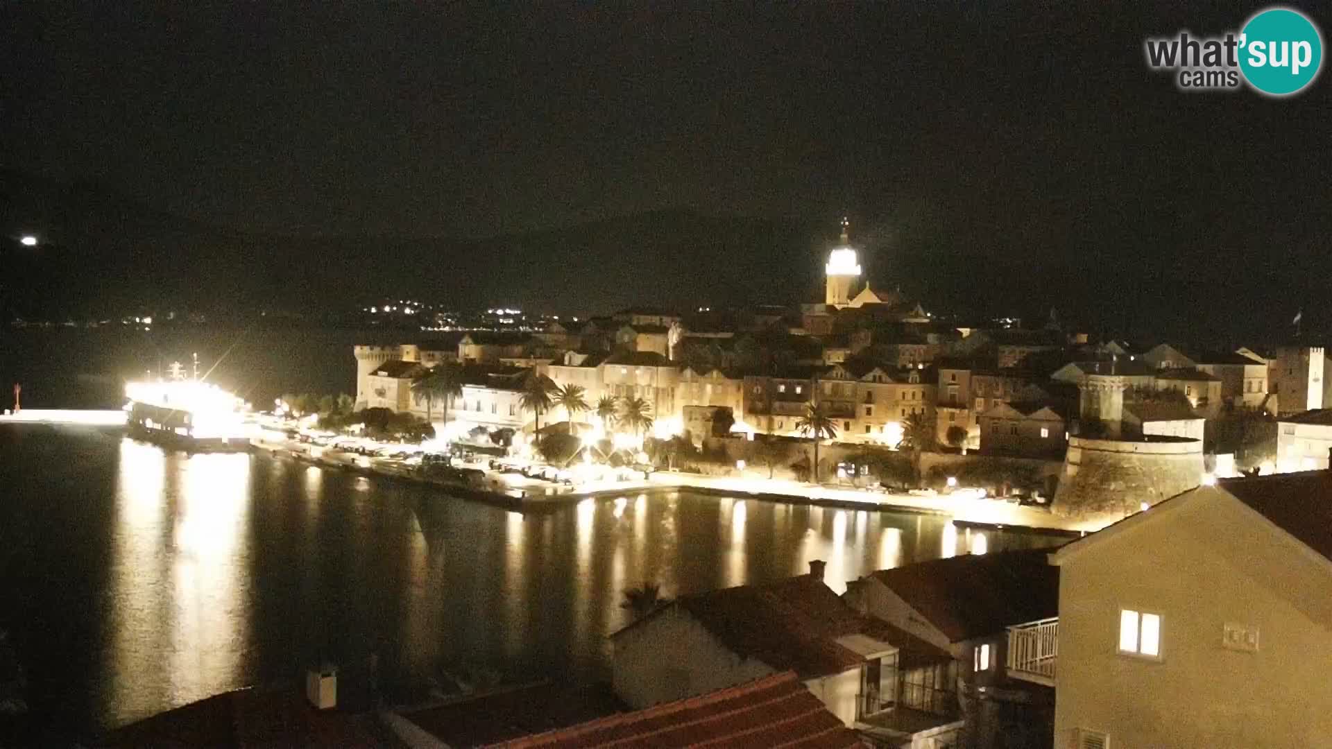 Panorama de la ciudad de Korcula