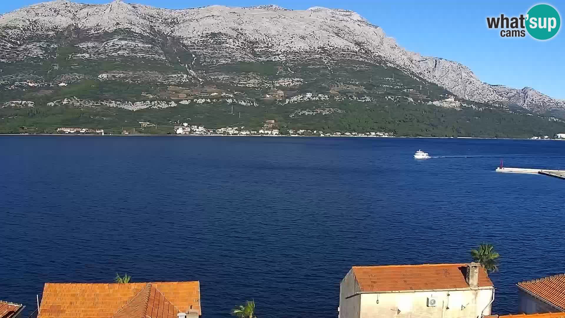 Panorama de la ciudad de Korcula