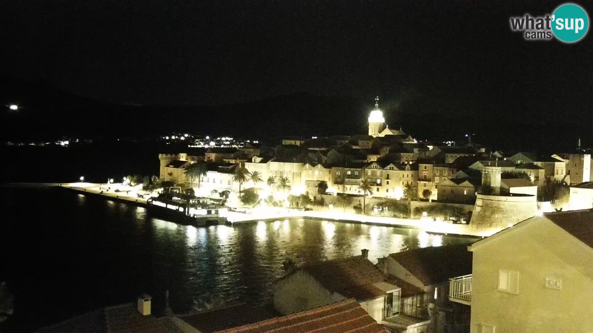 Panorama de la ciudad de Korcula