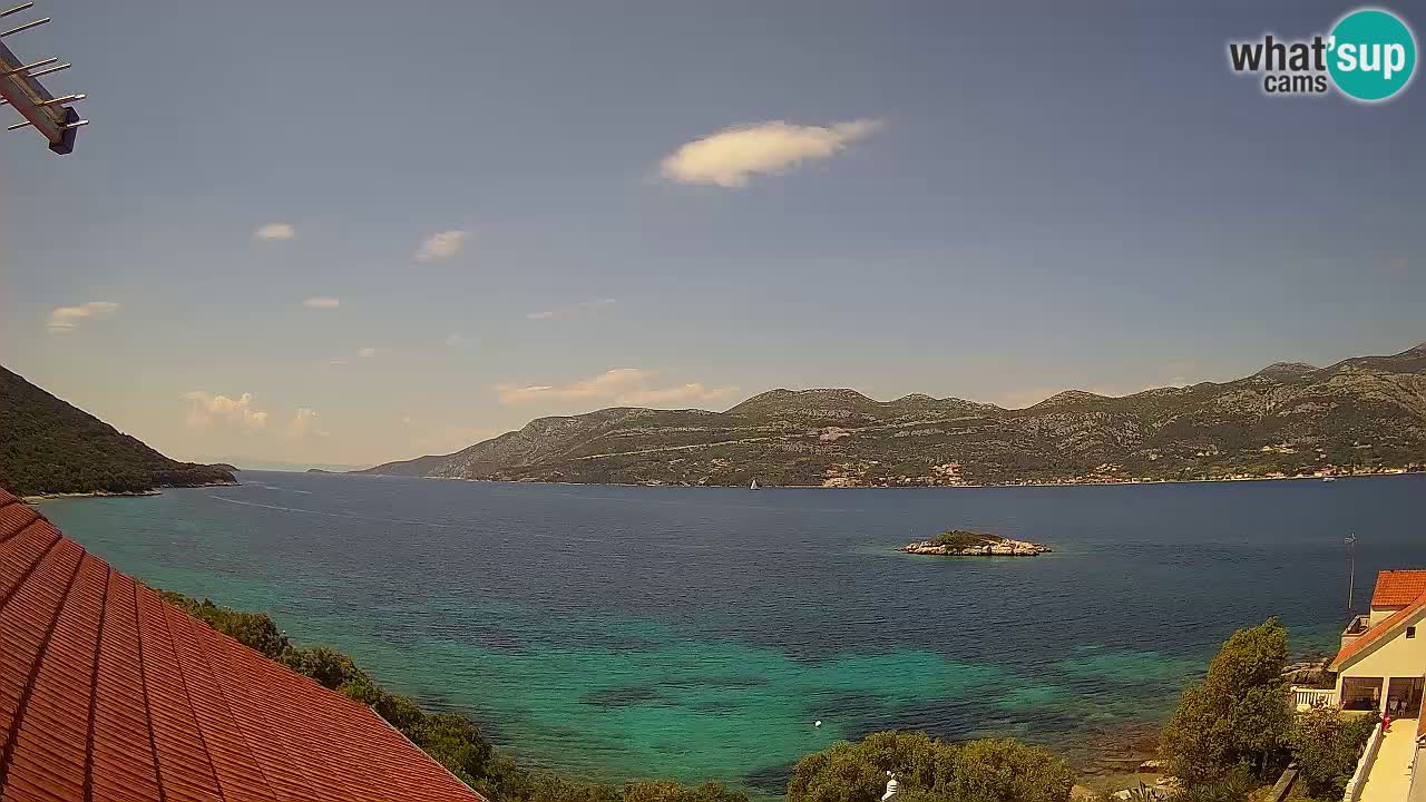 Live-Webcam Korčula Tri Žala – Pelješac