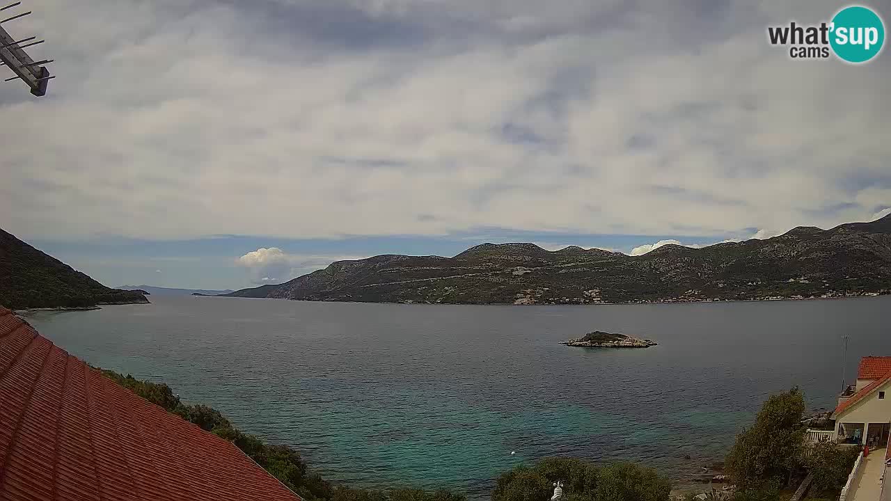 Live Korčula webcam – Tri Žala