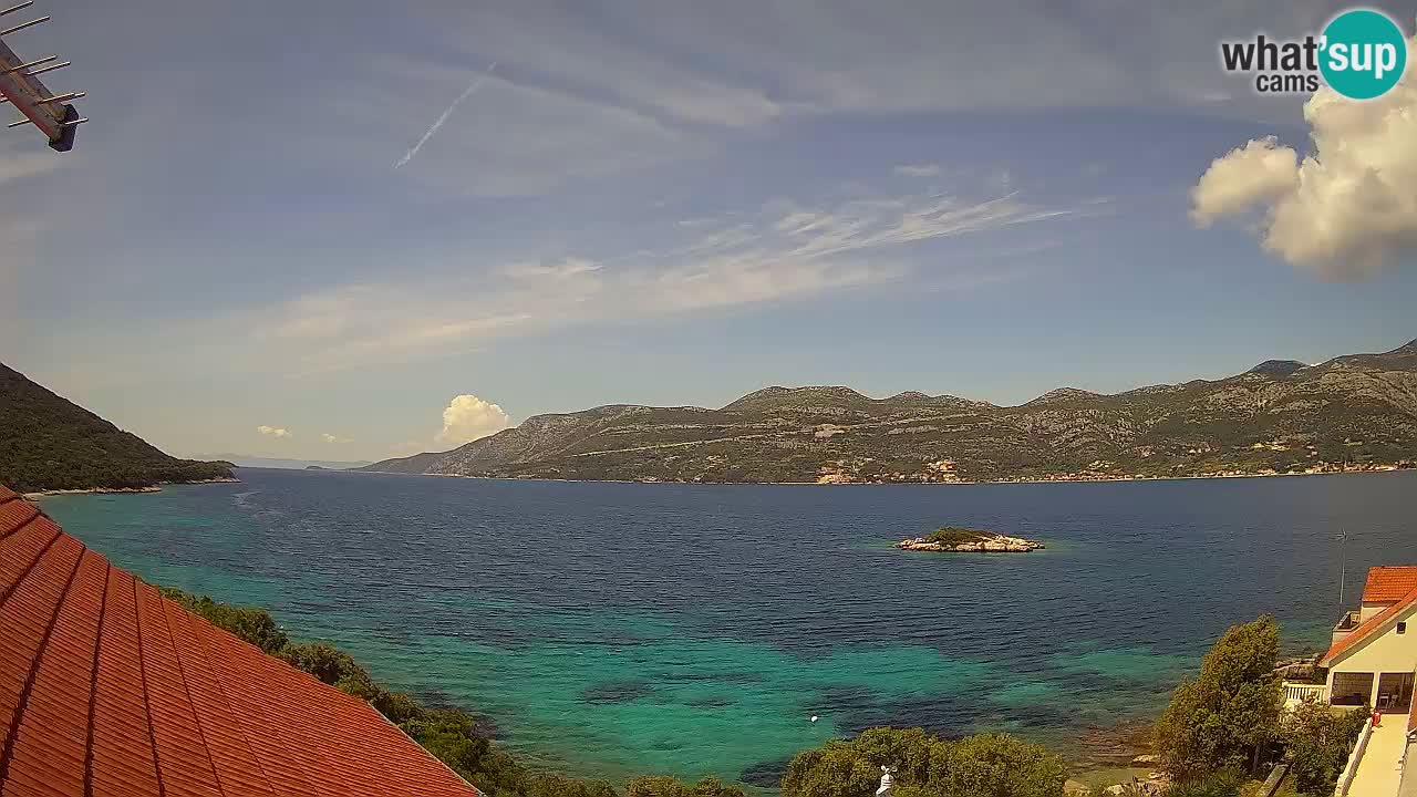 Live-Webcam Korčula Tri Žala – Pelješac