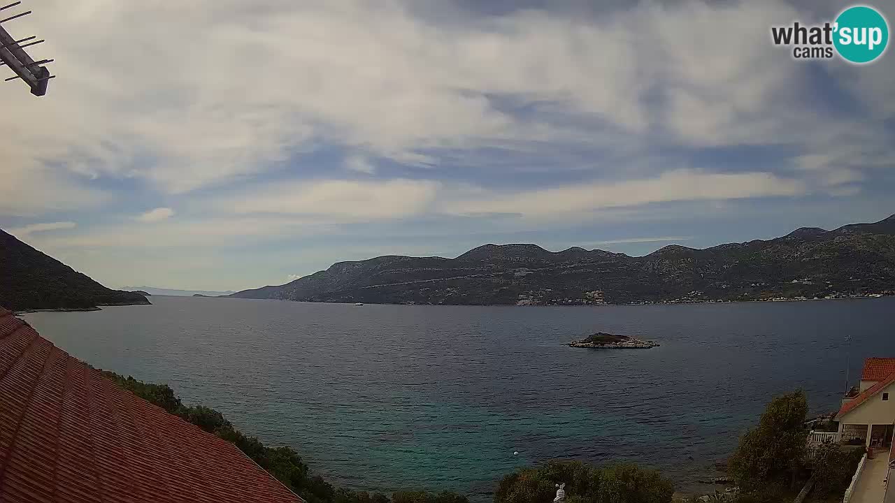 Korčula webcam en direct – Tri Žala Pelješac