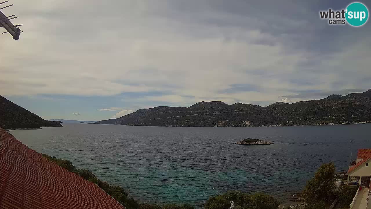 Live Korčula webcam – Tri Žala