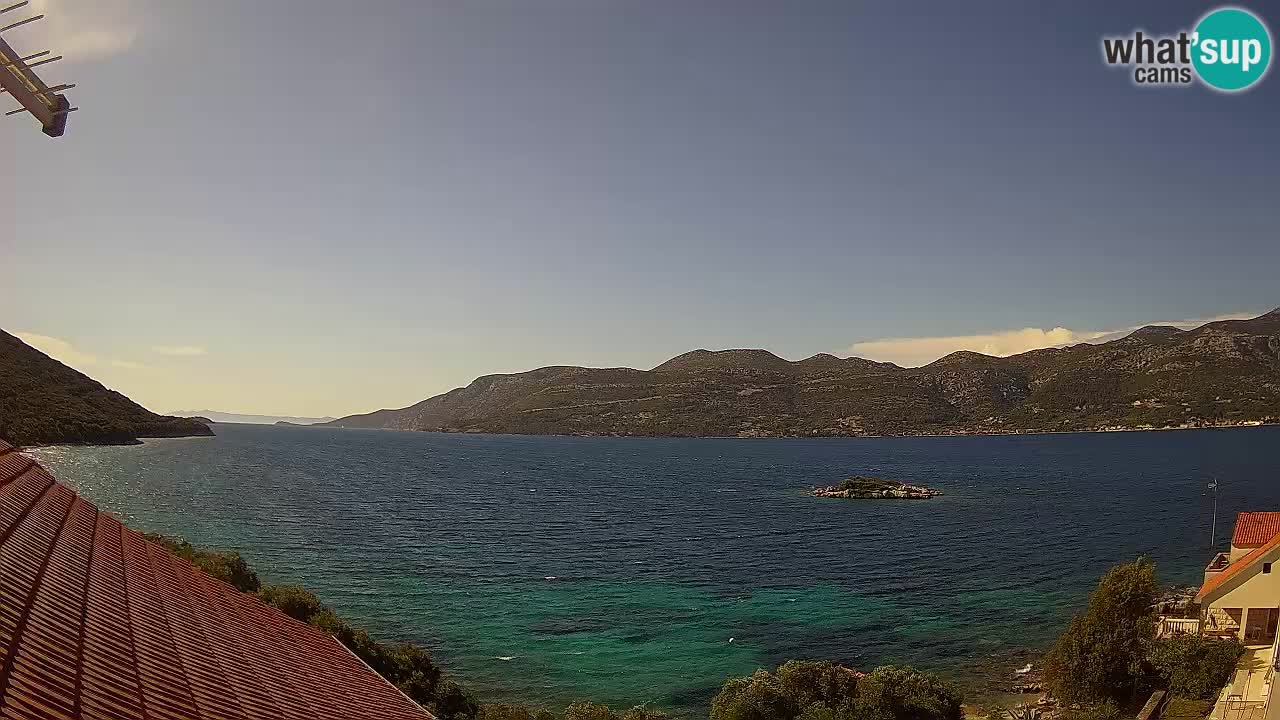 Live Korčula webcam – Tri Žala