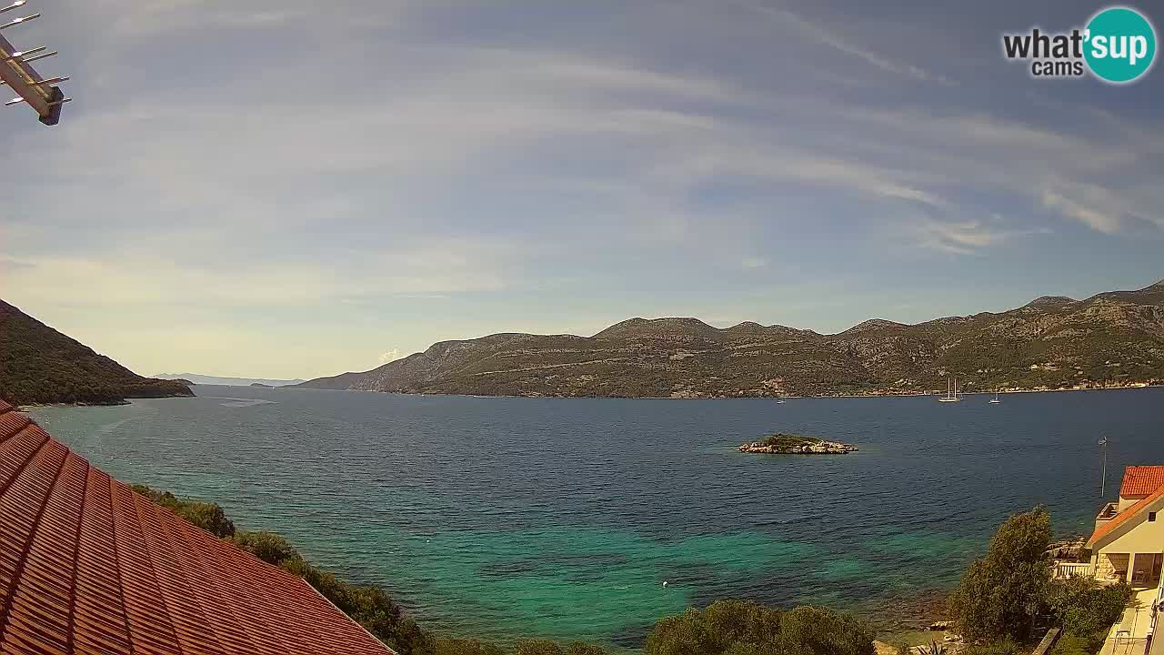 Camera en vivo Korčula – Tri Žala – Pelješac