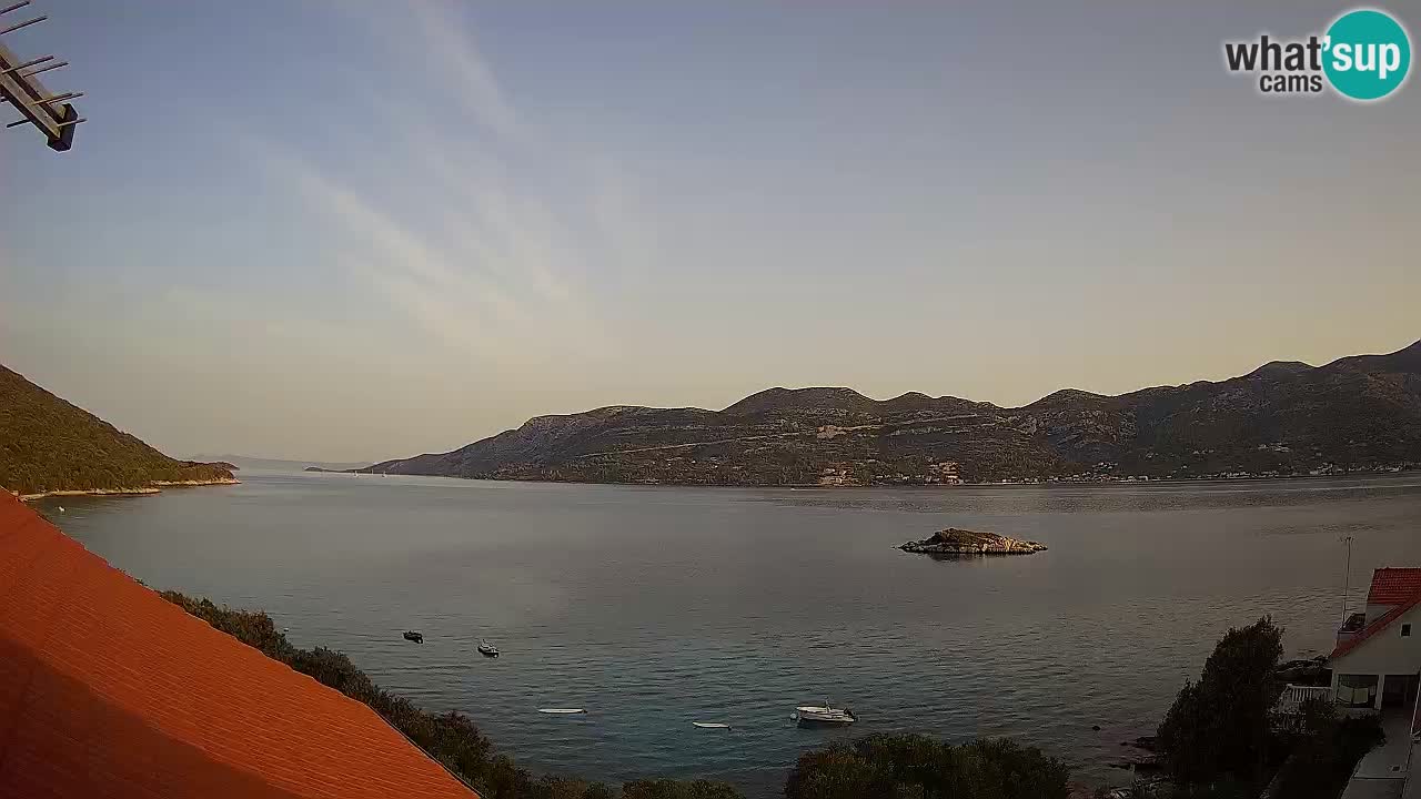 Live Korčula webcam – Tri Žala