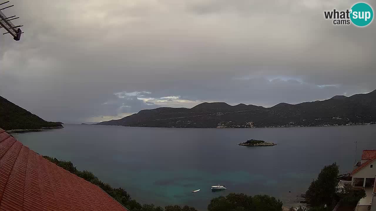 Live-Webcam Korčula Tri Žala – Pelješac