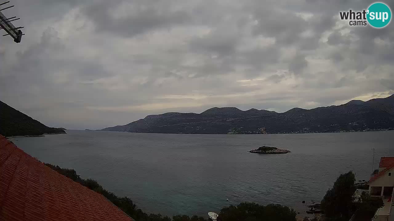 Live-Webcam Korčula Tri Žala – Pelješac