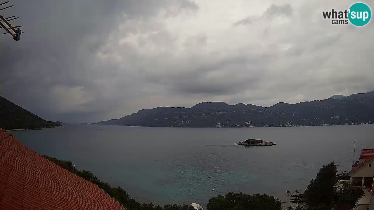 Live-Webcam Korčula Tri Žala – Pelješac