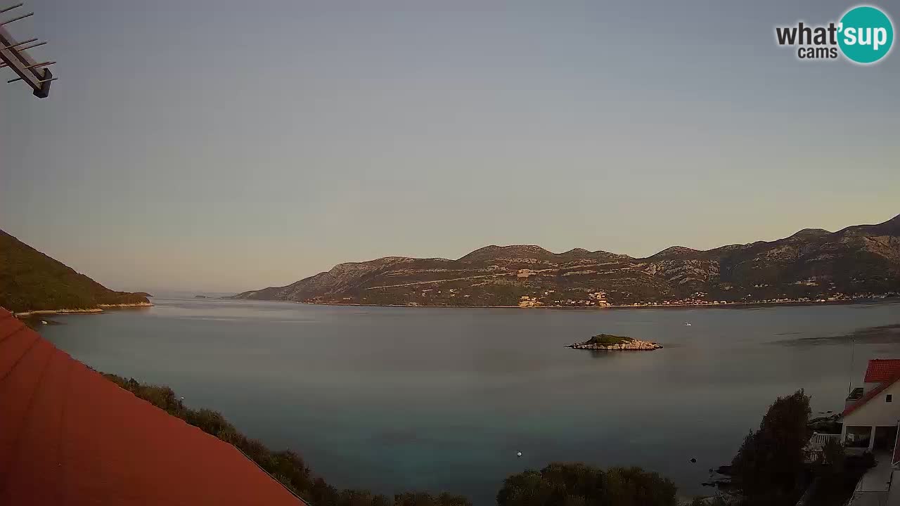 Live-Webcam Korčula Tri Žala – Pelješac