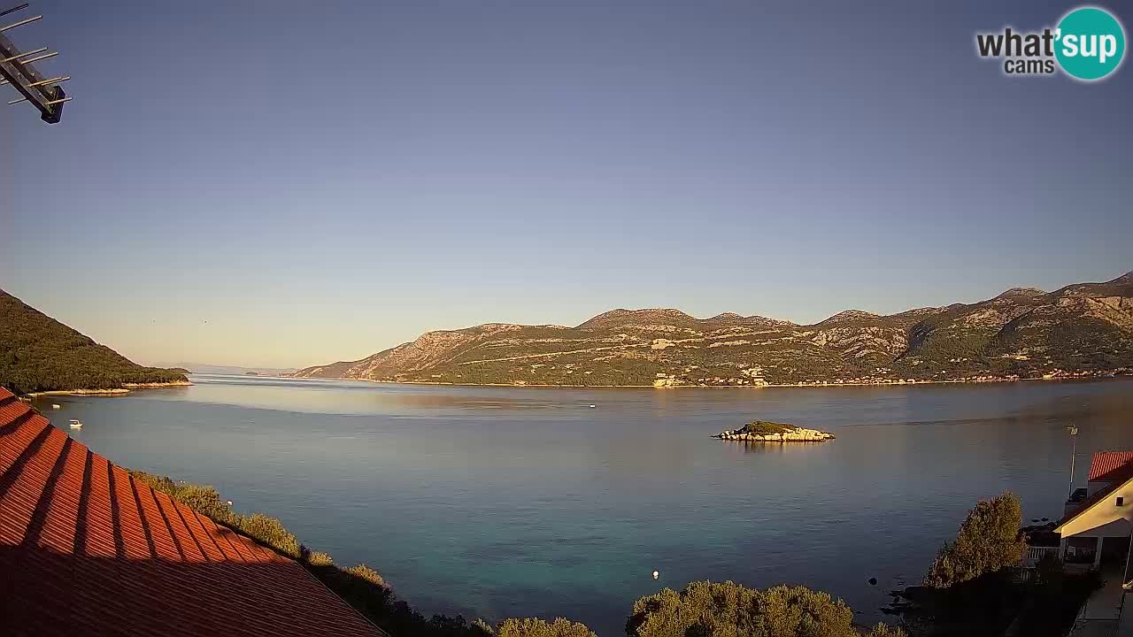 Camera en vivo Korčula – Tri Žala – Pelješac