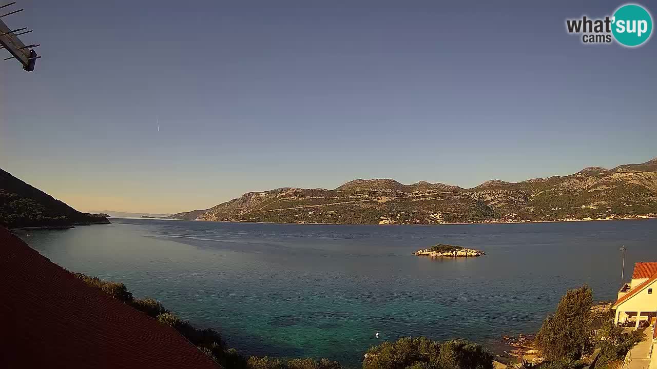 Camera en vivo Korčula – Tri Žala – Pelješac